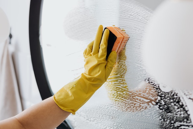 Friendly Indianapolis house cleaner ready to ensure a spotless home environment.